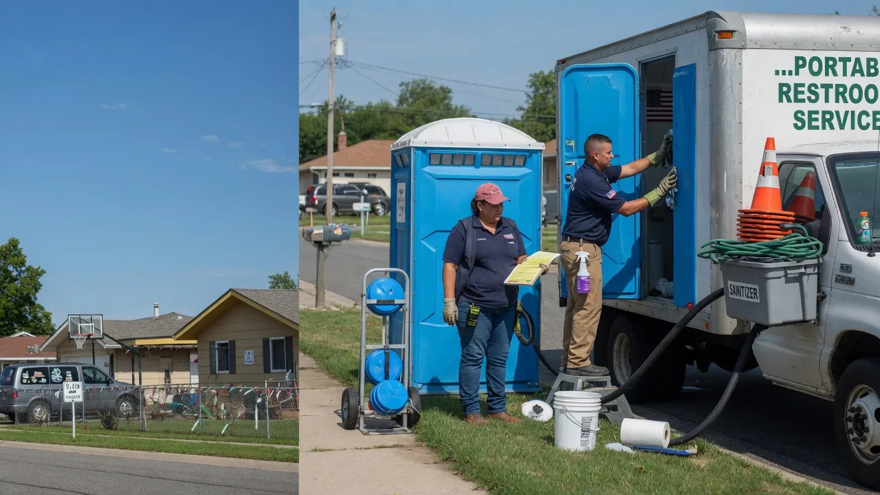 Portable Toilet Rental in Lewis Center, OH near me